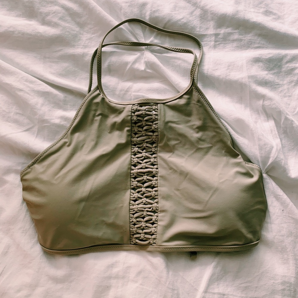 Aerie Halter Top Bathing Suit